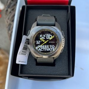 Nixon Ripley Gunmetal Watch- New